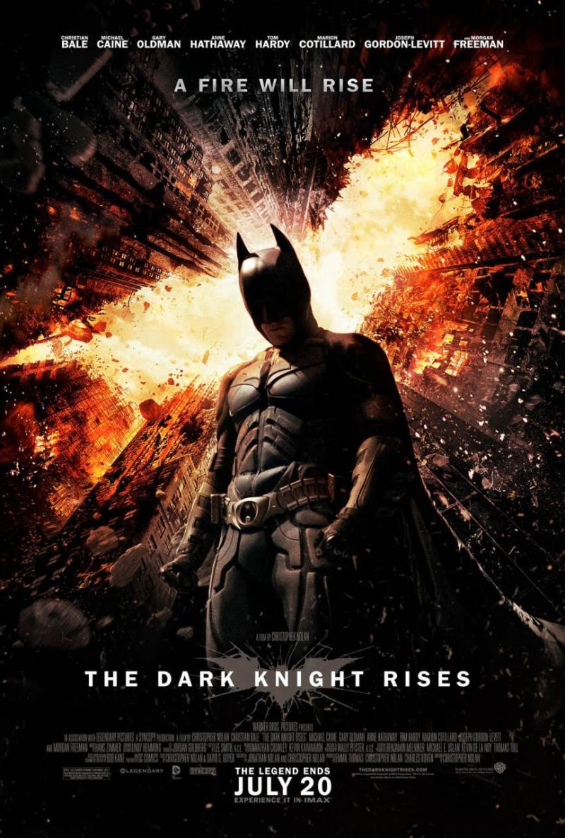 Nieuwe poster The Dark Knight Rises!