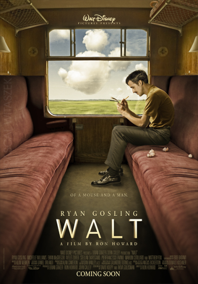 Fan-made poster: Ryan Gosling als Walt Disney