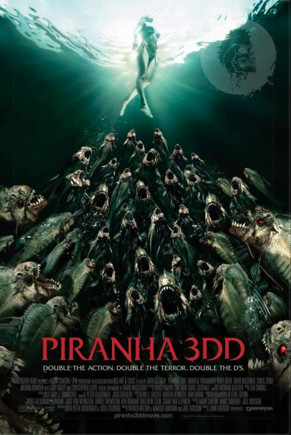 Eerste posters Piranha 3DD