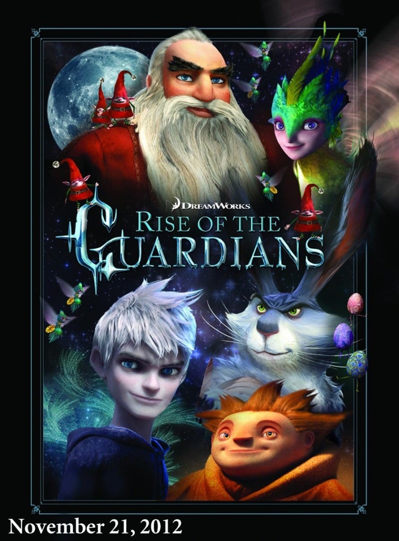 Nieuwe poster Rise of the Guardians