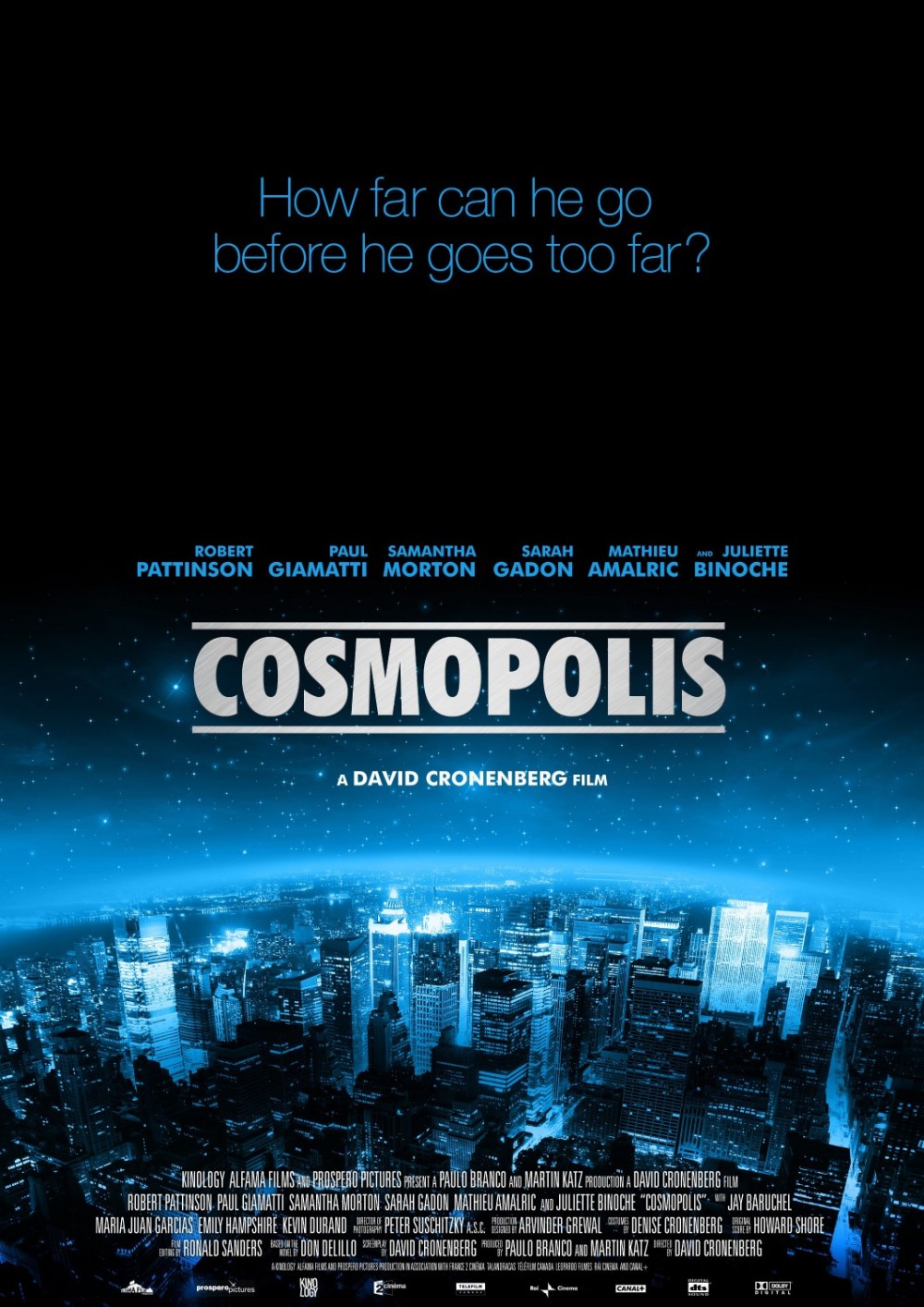 Poster David Cronenbergs Cosmopolis
