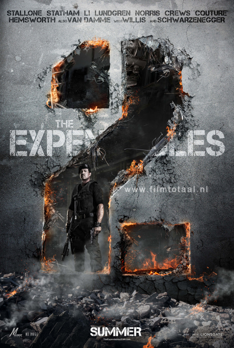 Exclusief: Expendables 2 teaser poster!