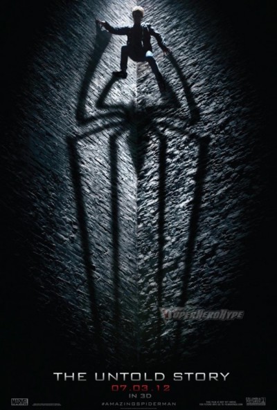 Inventieve teaser poster The Amazing Spider-Man