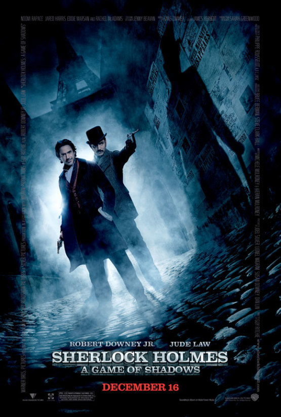 Definitieve poster Sherlock Holmes: A Game of Shadows