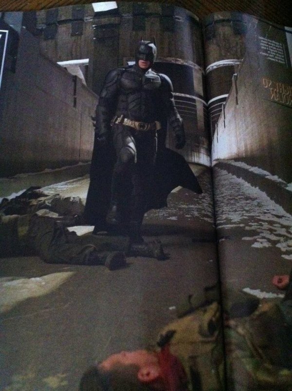Nieuwe foto's uit The Dark Knight Rises!