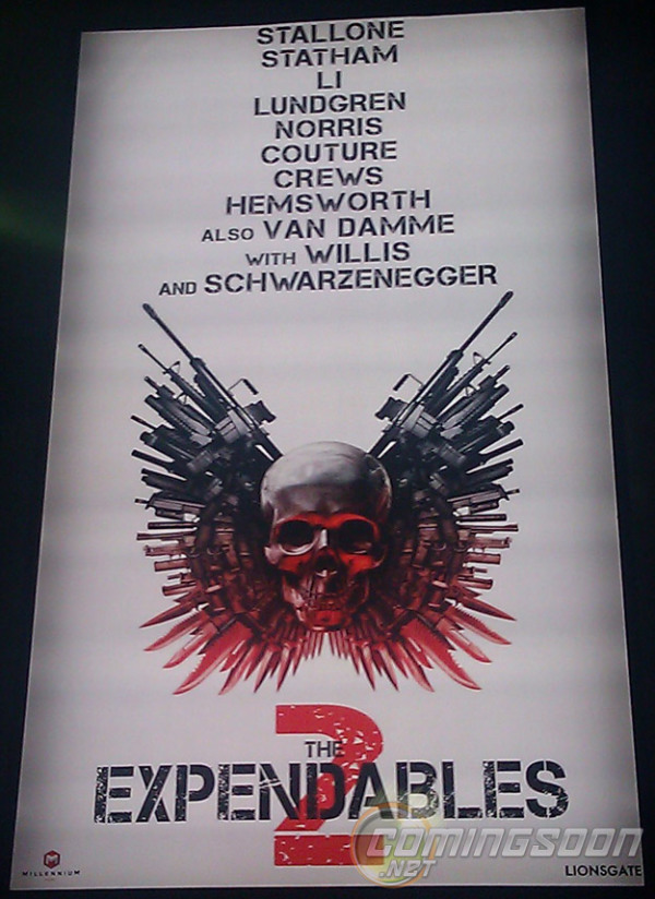 Nieuwe promoposter The Expendables 2
