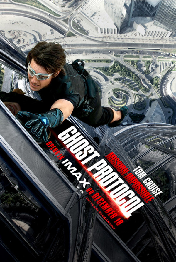 Nieuwe poster Mission: Impossible - Ghost Protocol