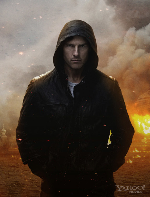 Tom Cruise doet zijn "Mission Impossible blik"