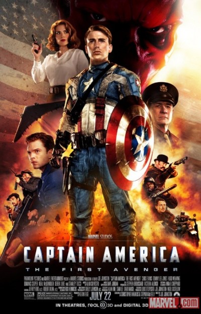 Nieuwe poster Captain America: The First Avenger