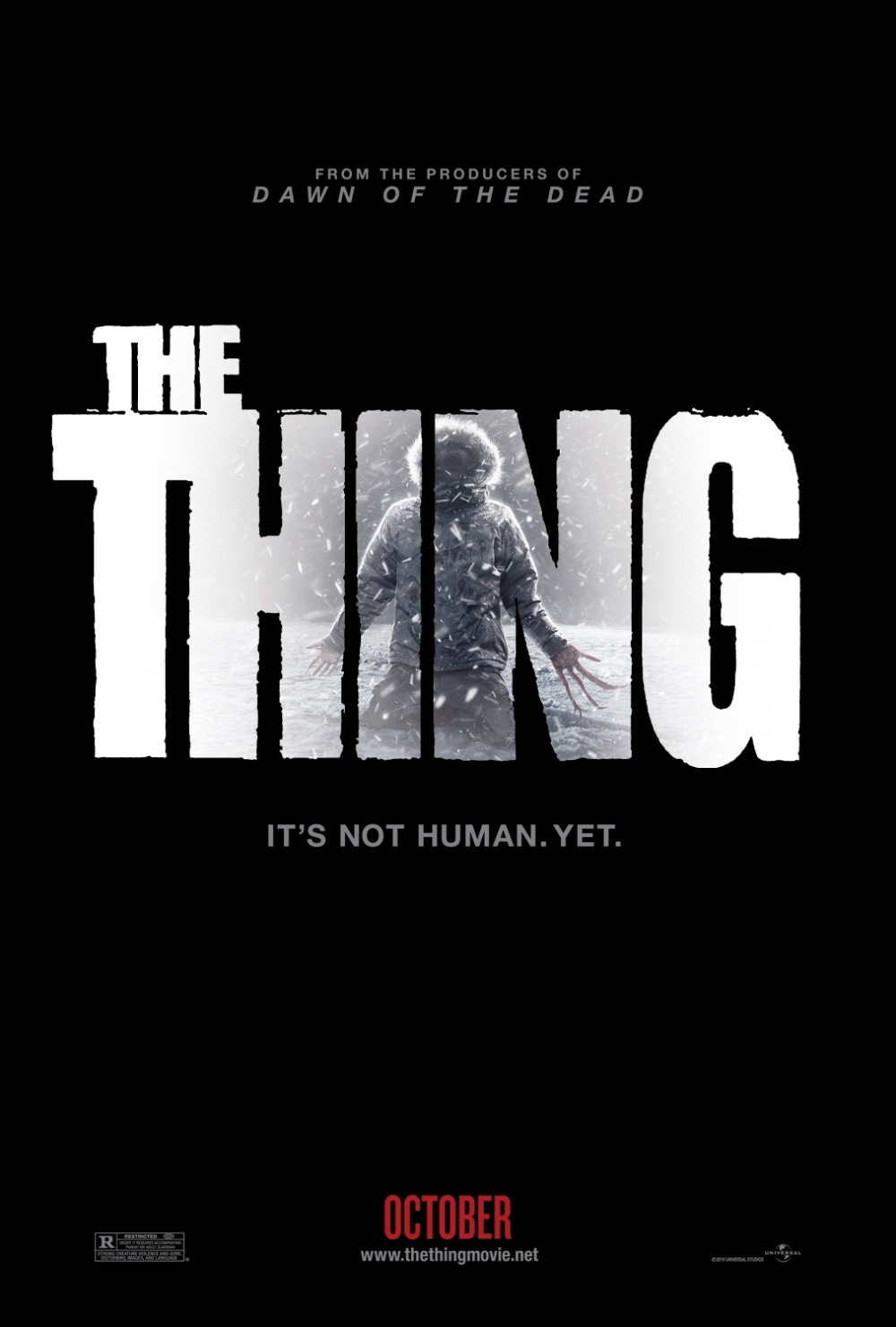 Eerste poster The Thing remake