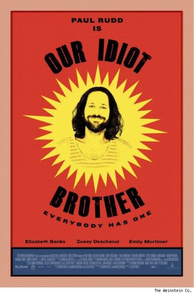 Eerste poster Our Idiot Brother