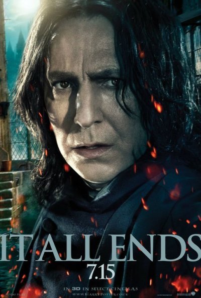 Harry Potter 7.2 poster: Severus Snape