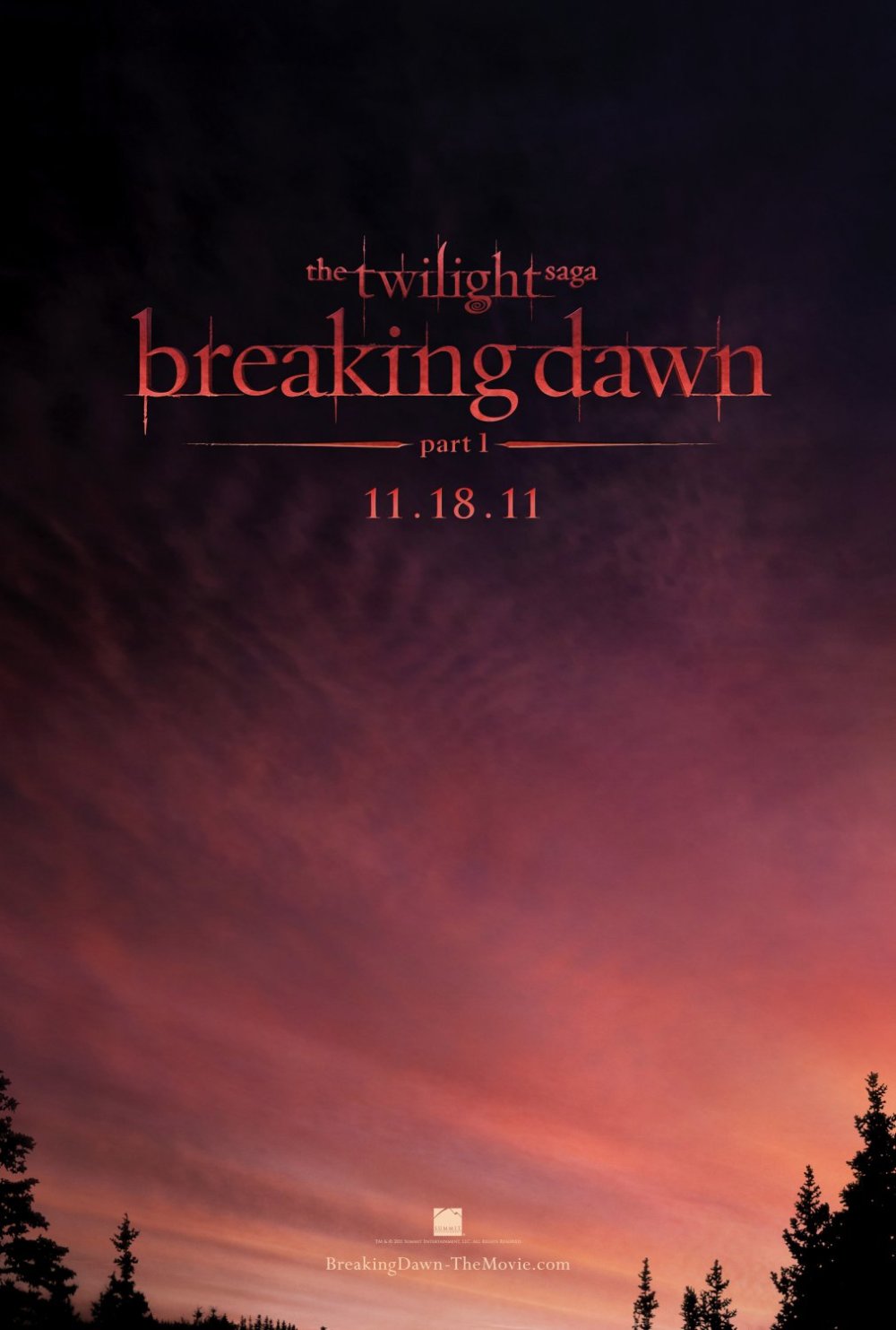 The Twilight Saga: Breaking Dawn teaserposter
