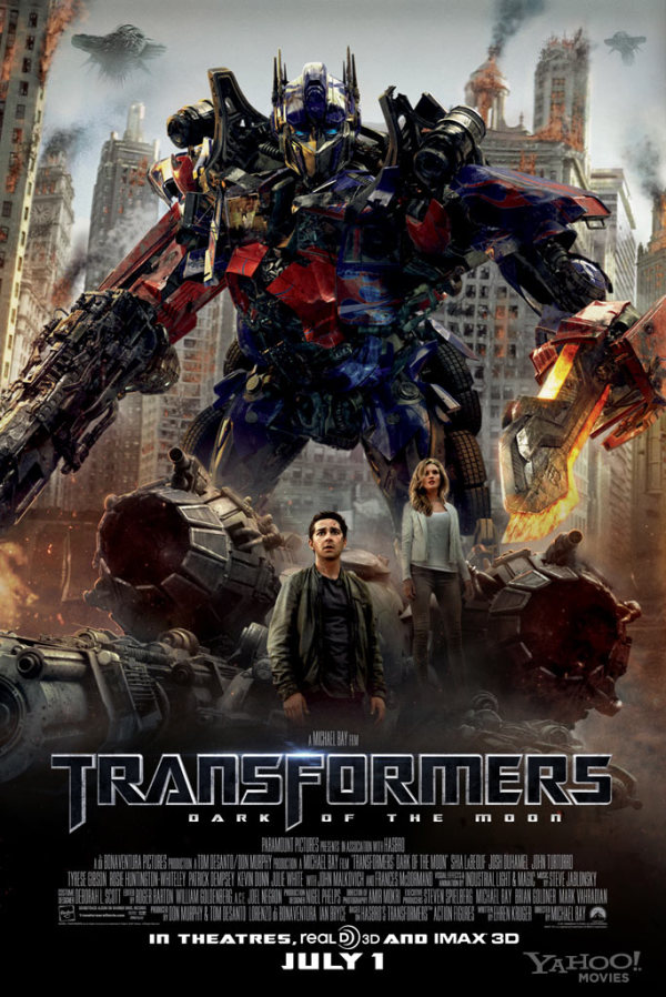 Transformers: Dark of the Moon poster!