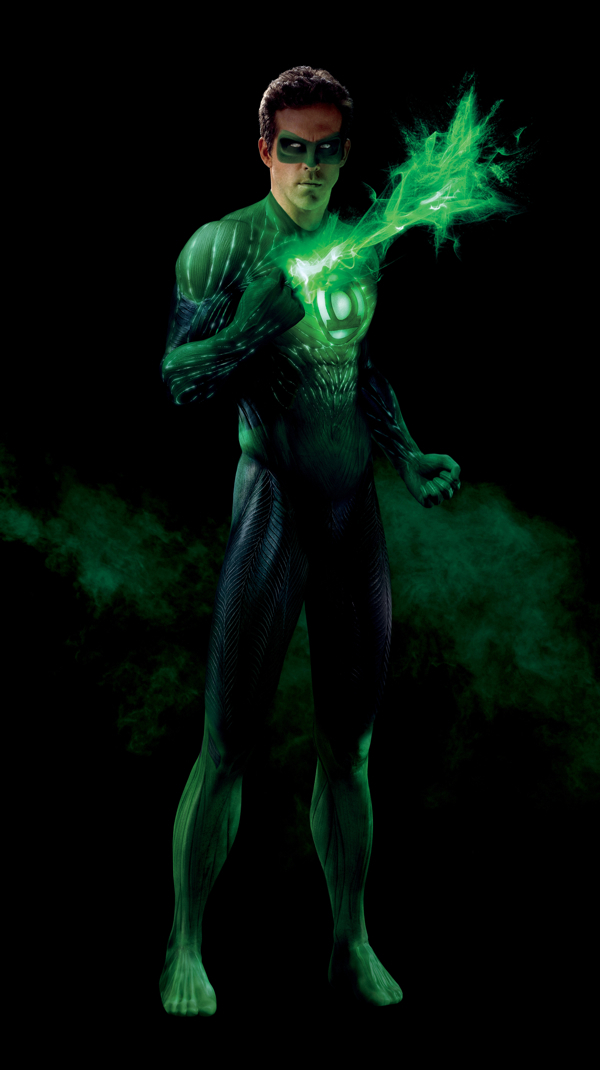 Green Lantern in vol ornaat