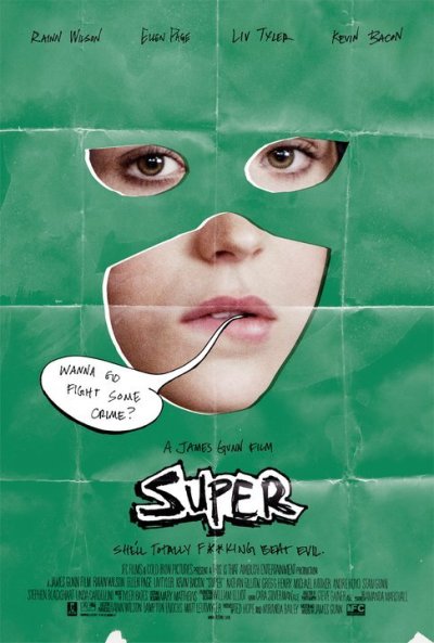 "Super" Ellen Page poster