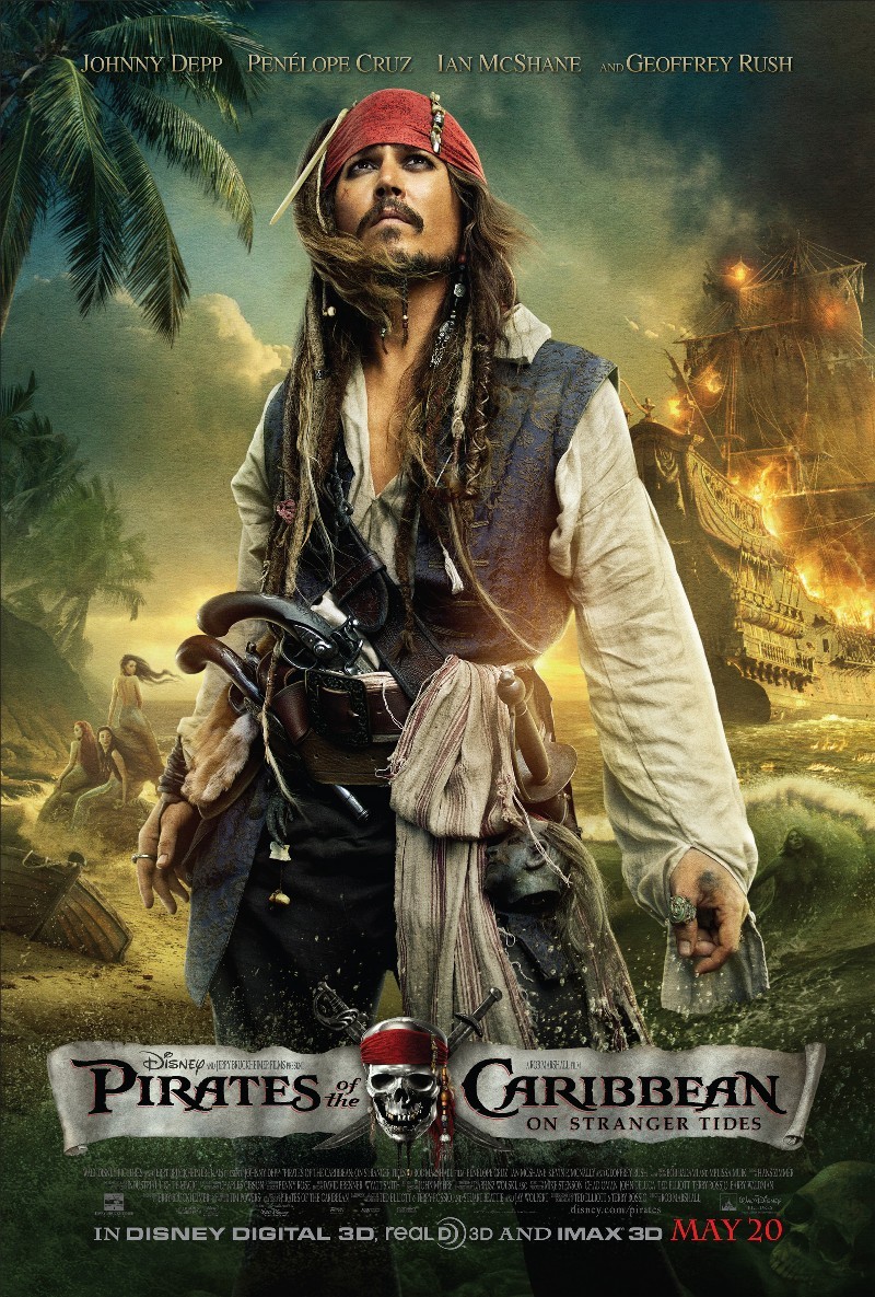 Eerste officiële Pirates of the Caribbean 4 poster