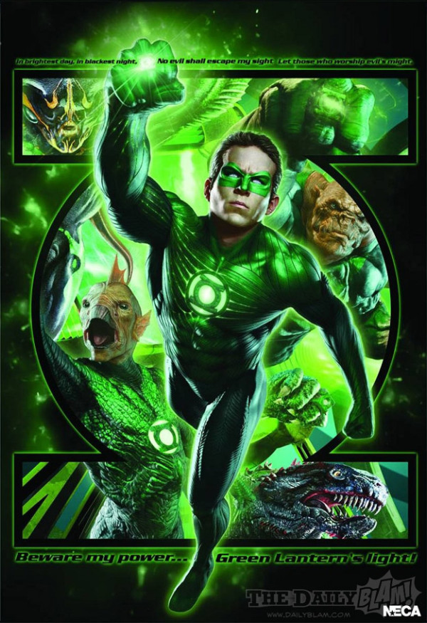 4 coole muurposters Green Lantern
