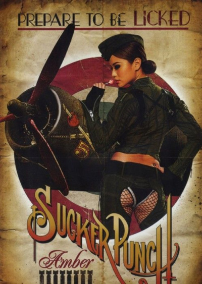 Vijf vintage Sucker Punch posters
