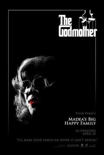 Opmerkelijke poster: "Madea goes Godfather?"