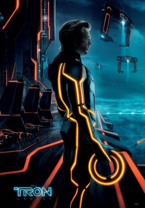 Tron: Legacy drieluik filmposter!