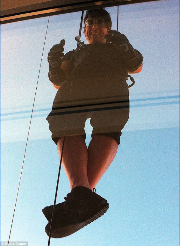 Coole stuntfoto's Mission: Impossible IV