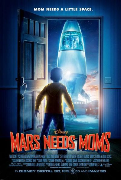 Poster nieuwe Disney film: Mars Needs Moms