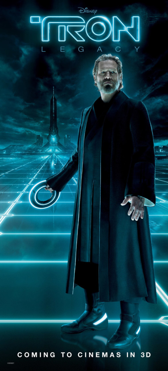 Tron Legacy karakterposter: Kevin Flynn