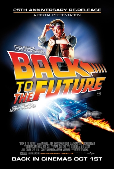 Gloednieuwe Back To The Future poster