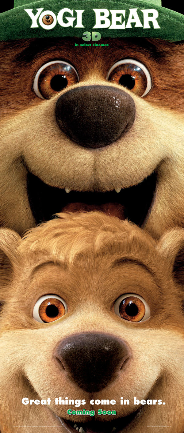 Nieuw poster Pedo Bear..euh.. Yogi Bear!
