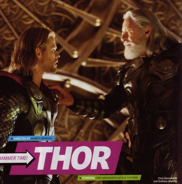 Nieuwe foto Marvel-superheldenfilm Thor