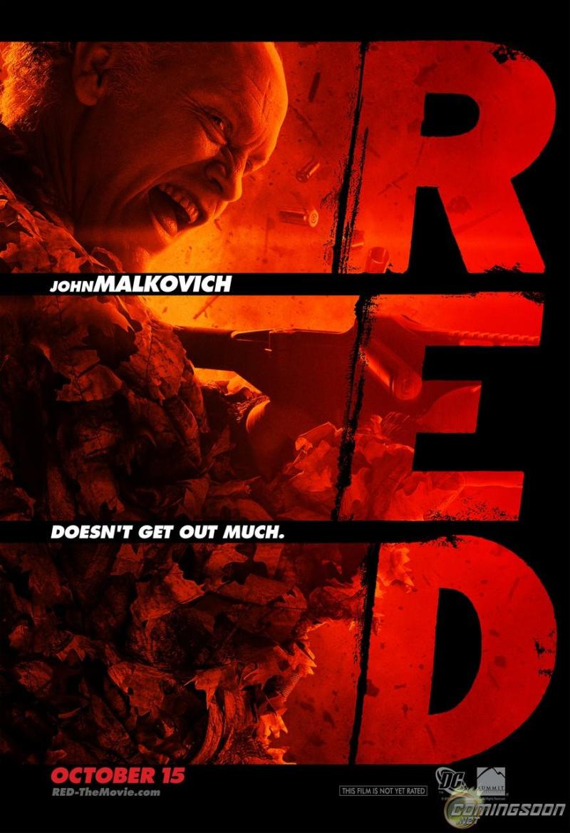 Ook John Malkovich staat rood!