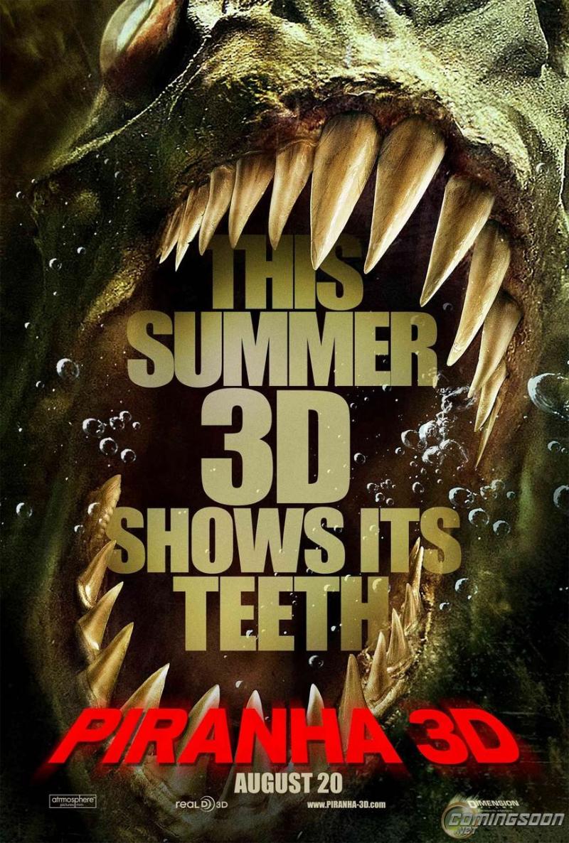 Piranha 3D laat zijn tanden zien
