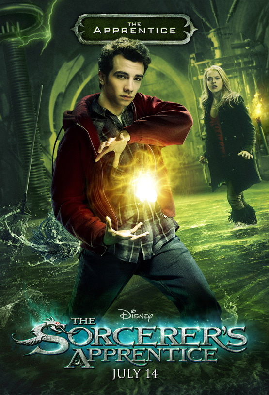 Fraaie nieuwe poster The Sorcerer's Apprentice