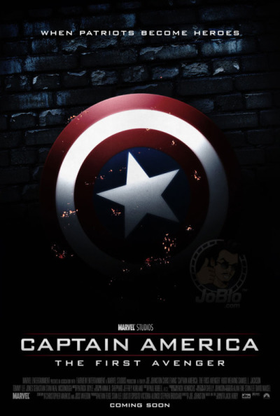 De allereerste teaser poster van Captain America!