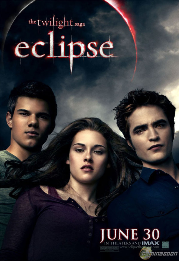 Drie nieuwe Twilight: Eclipse posters