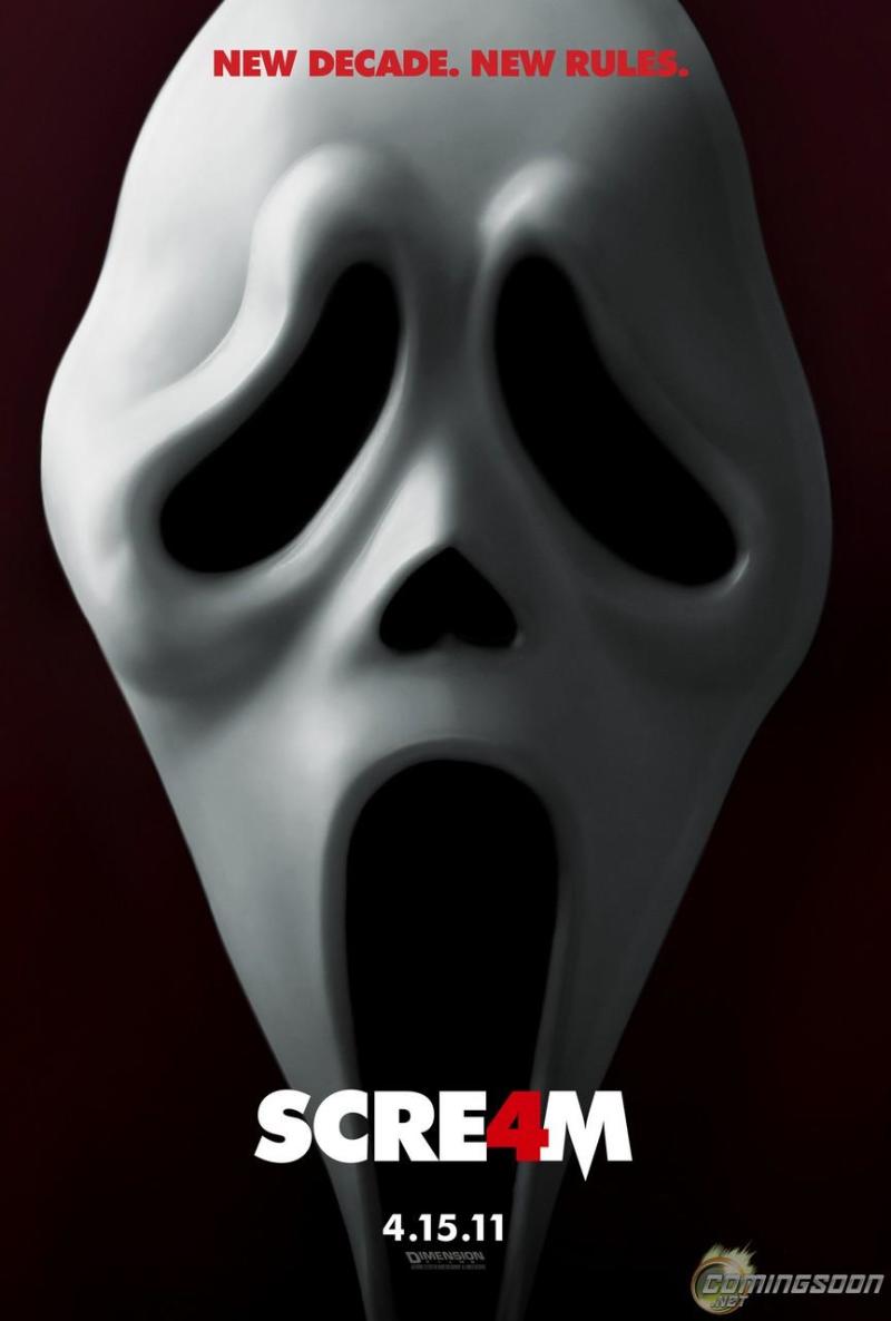 Scream 4 teaser poster