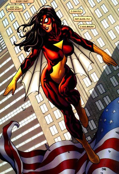 Spider-Woman gevonden?!