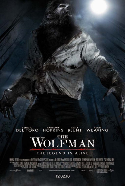 Internationale poster The wolfman
