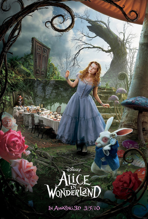 Nieuwe Alice in Wonderland posters