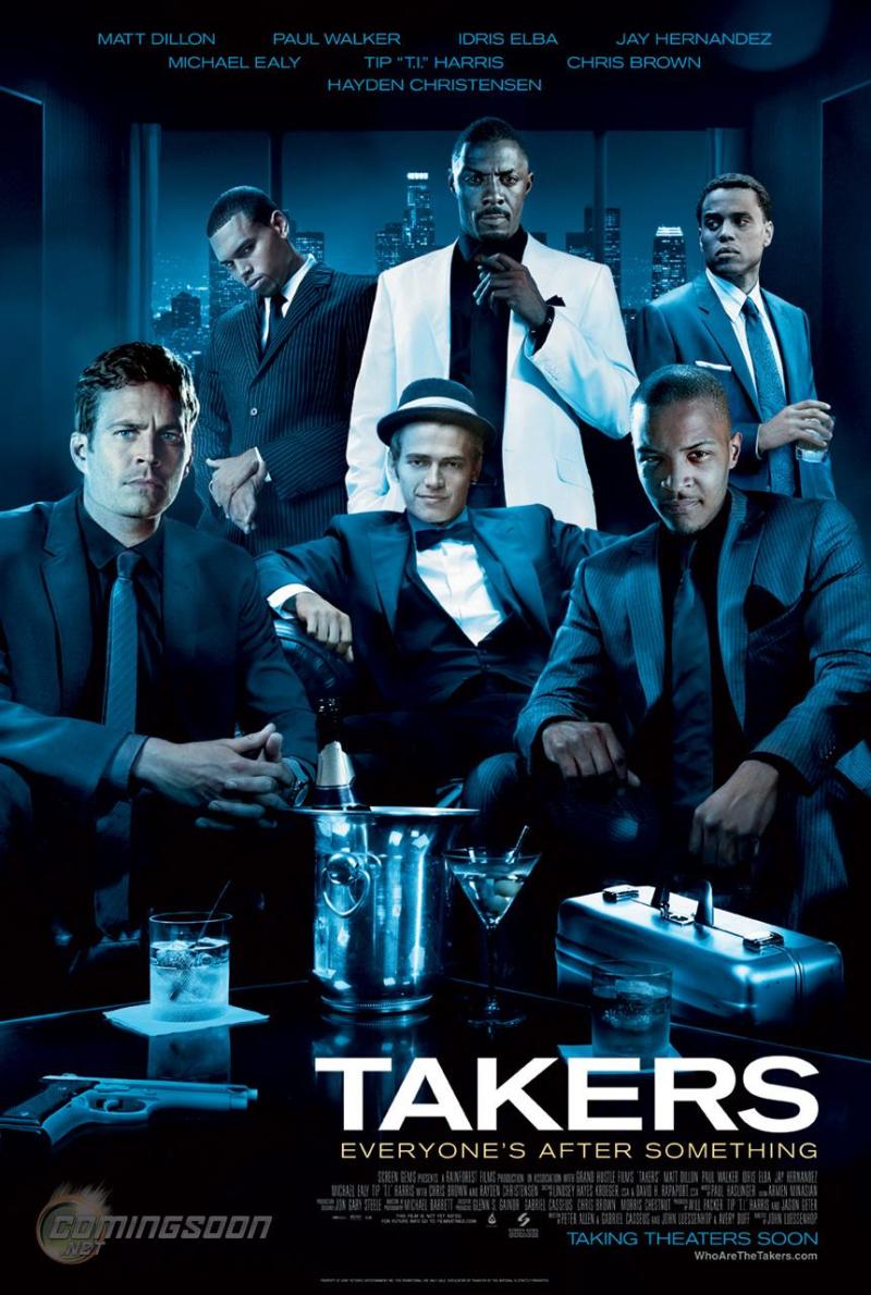 Eerste trailer & poster van Takers