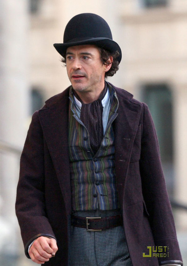 Foto's Downey als Sherlock Holmes
