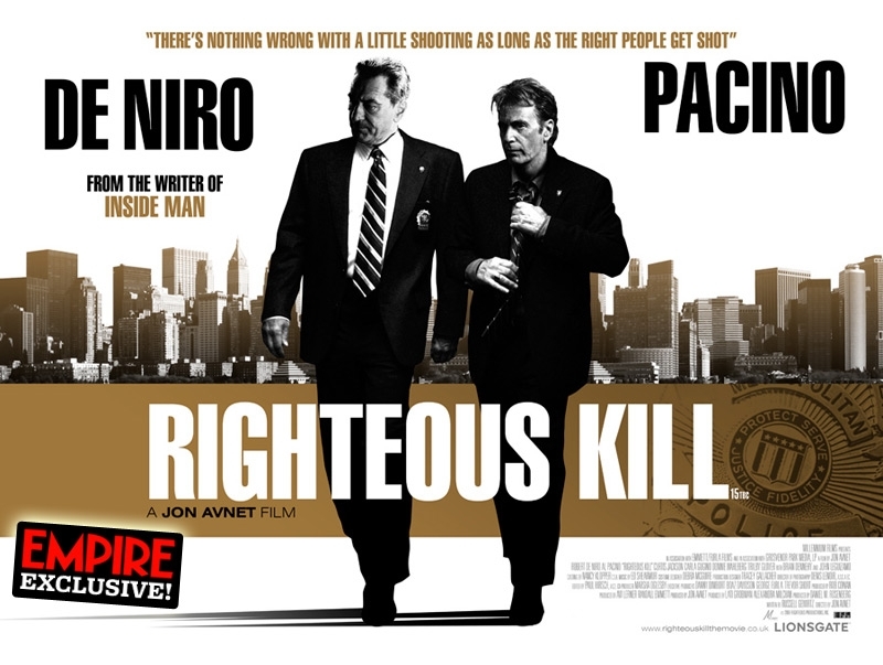 Nieuwe Righteous Kill Poster