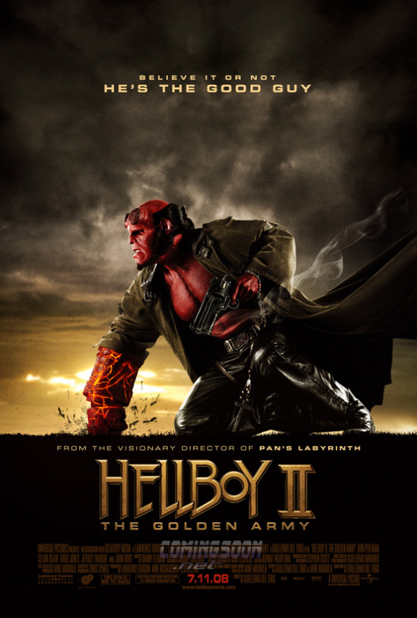 Hellboy 2 definitieve poster