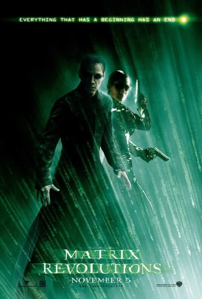 De Internationale Matrix Revolutions Poster