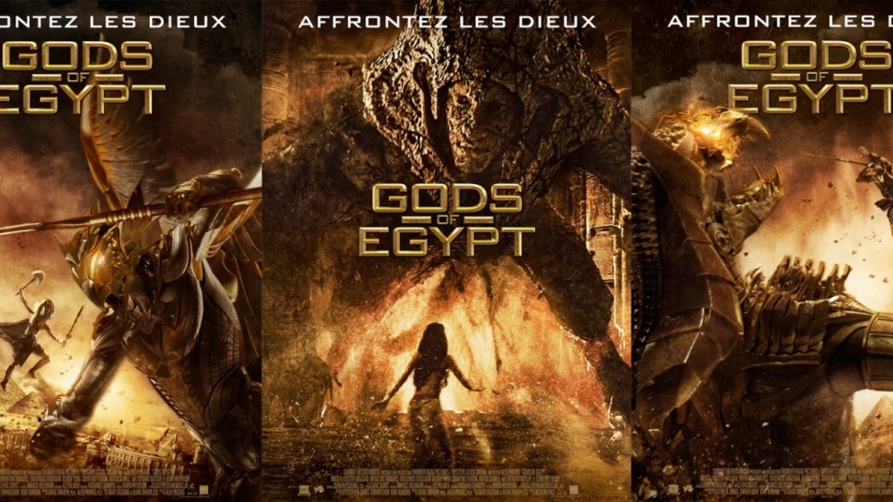 IMAX & grote monsters-posters 'Gods of Egypt'