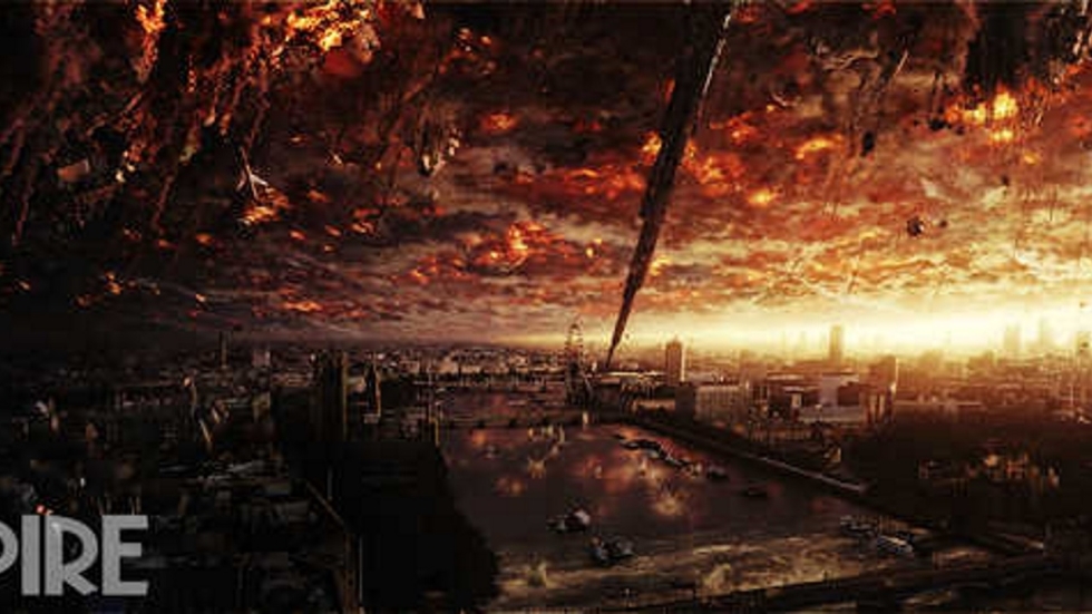 Londen in puin op foto 'Independence Day: Resurgence'