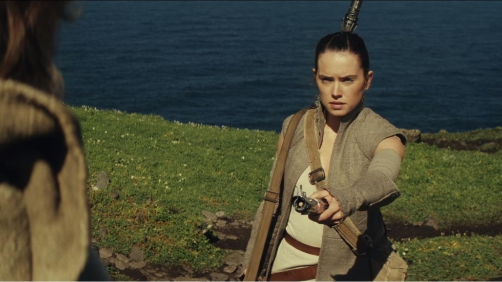 Daisy Ridley over Luke Skywalker in 'Star Wars: Episode VIII'