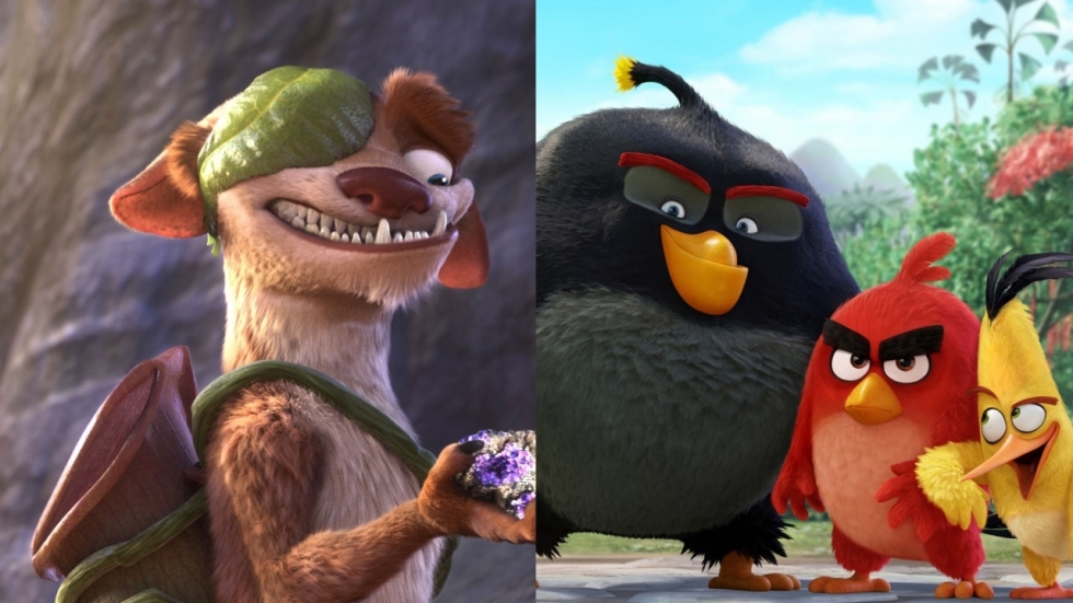 Trailers 'The Angry Birds Movie' & 'Ice Age: Collision Course'