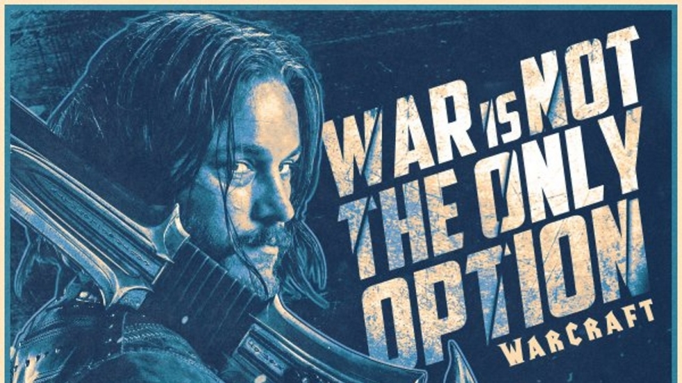 Er zijn meer opties dan oorlog volgens poster 'Warcraft'
